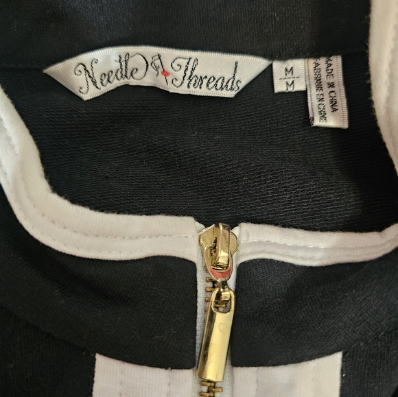 Needle & Threads zip up blazer. Medium - Picture 6 of 7